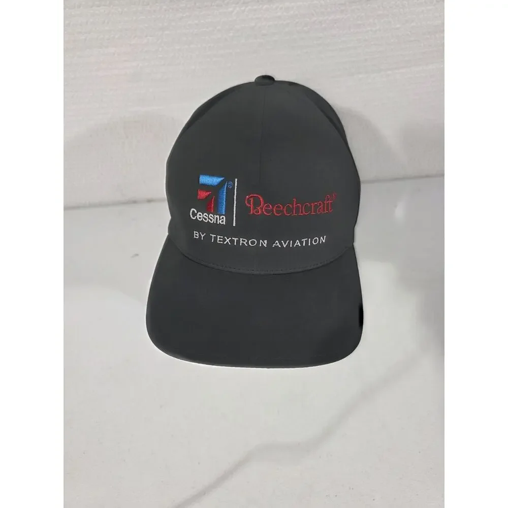 Textron Aviation Beechcraft Cessna Hawker Hat Gray Cap Latitude 300 L/XL